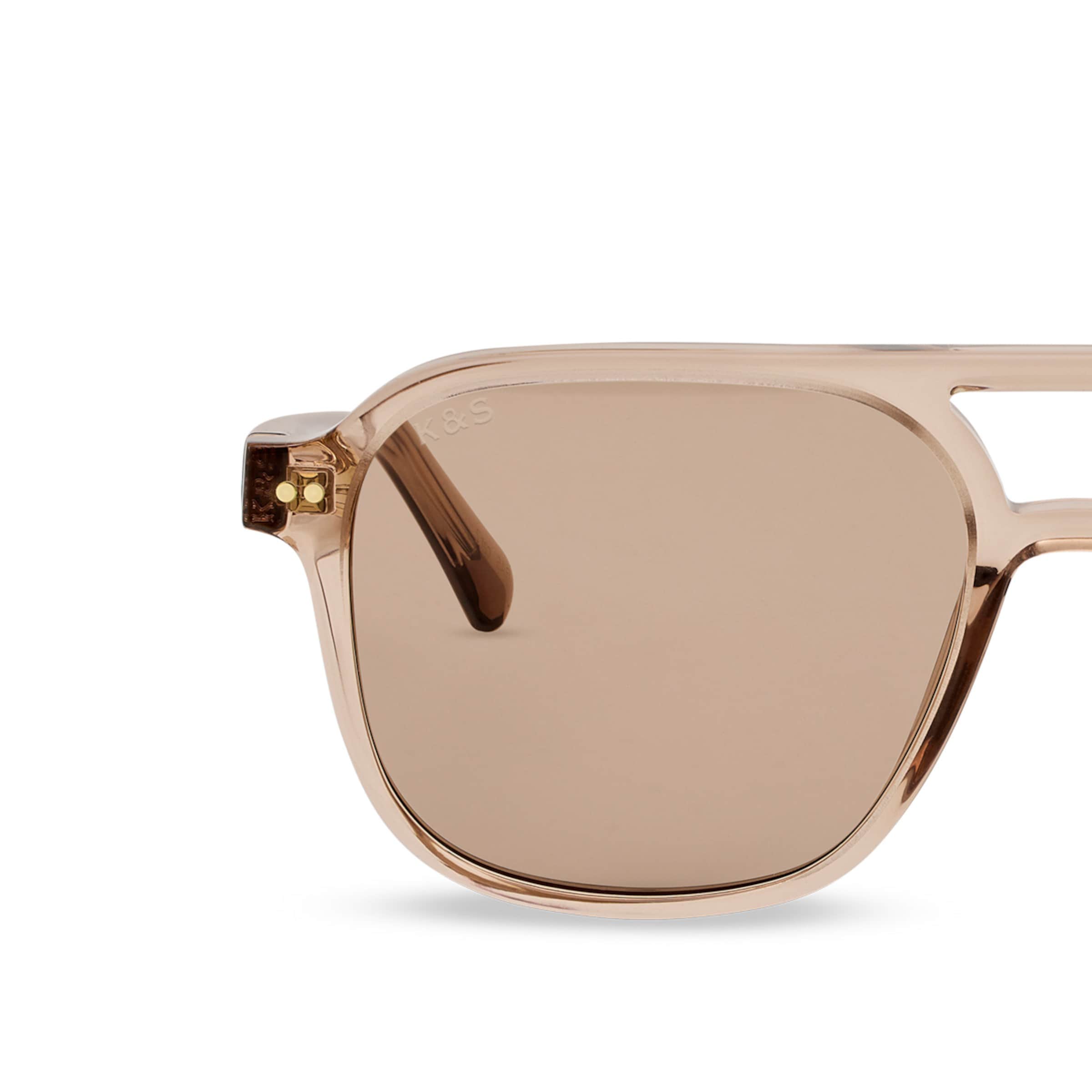 Zurich Oversize Small Mocha Gradient Brown – Sunglasses