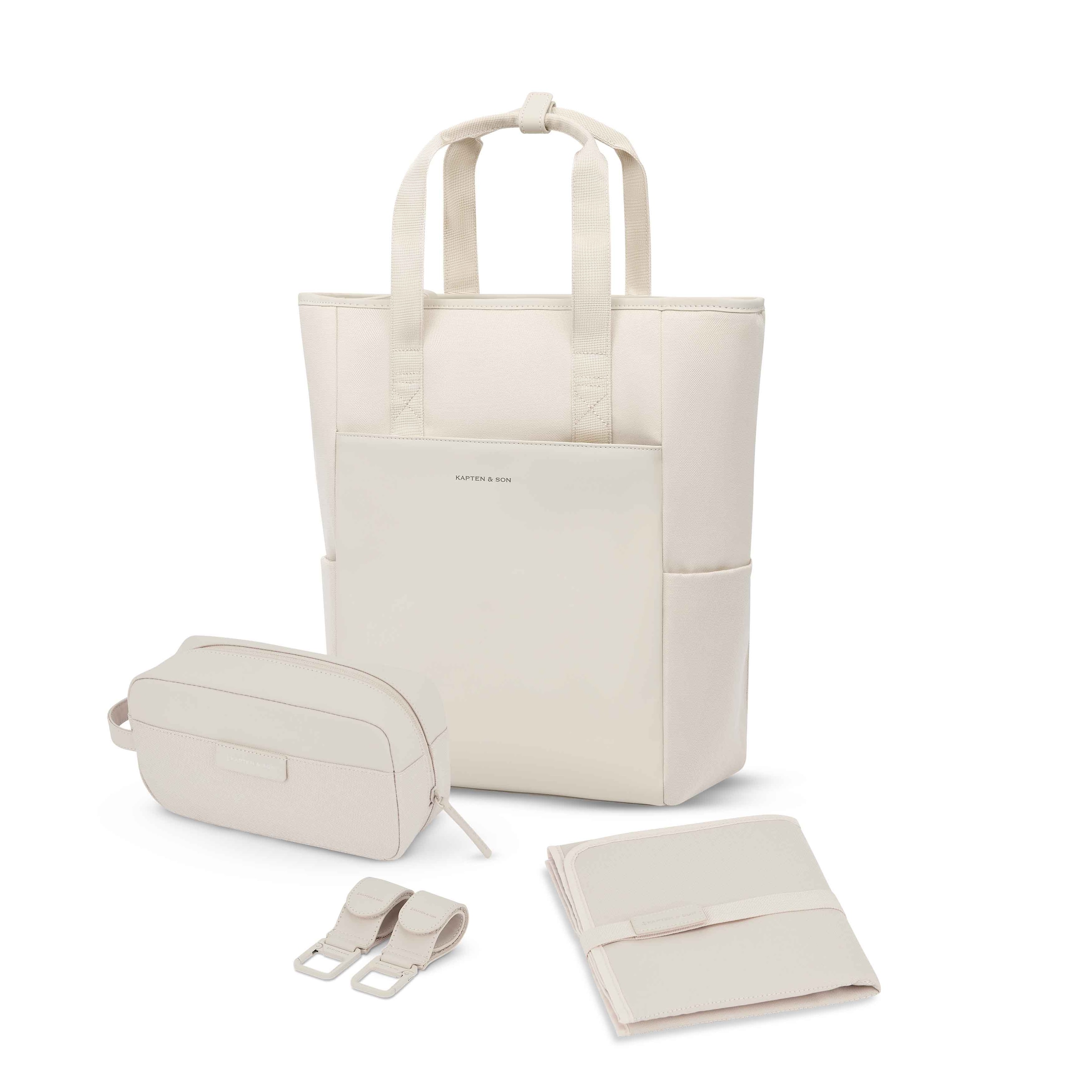 Lindby Pro Diaper Backpack Set Sandstone - Kapten & Son