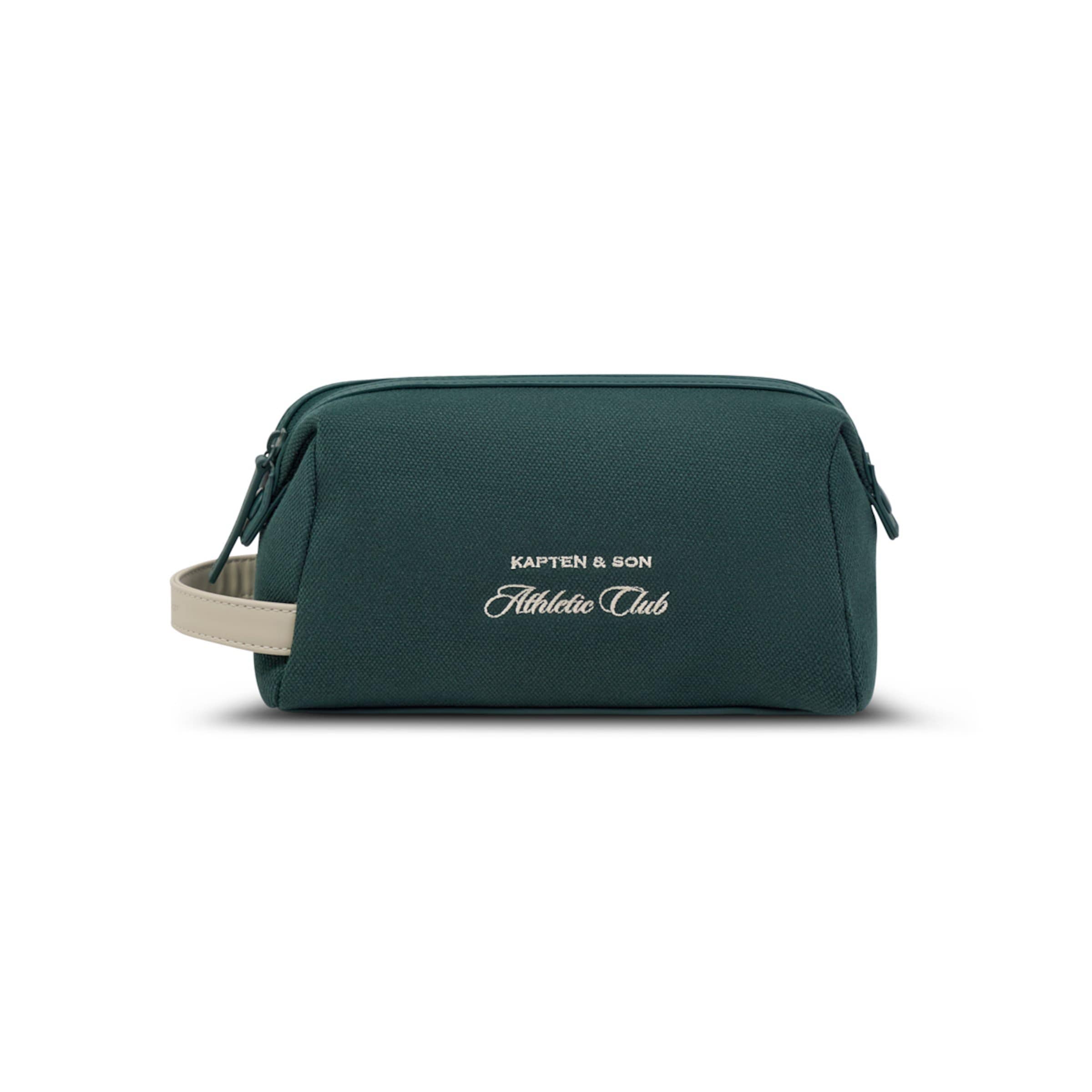 Kapten & Son Windsor Cotton Dark Green Kulturtasche In Grün