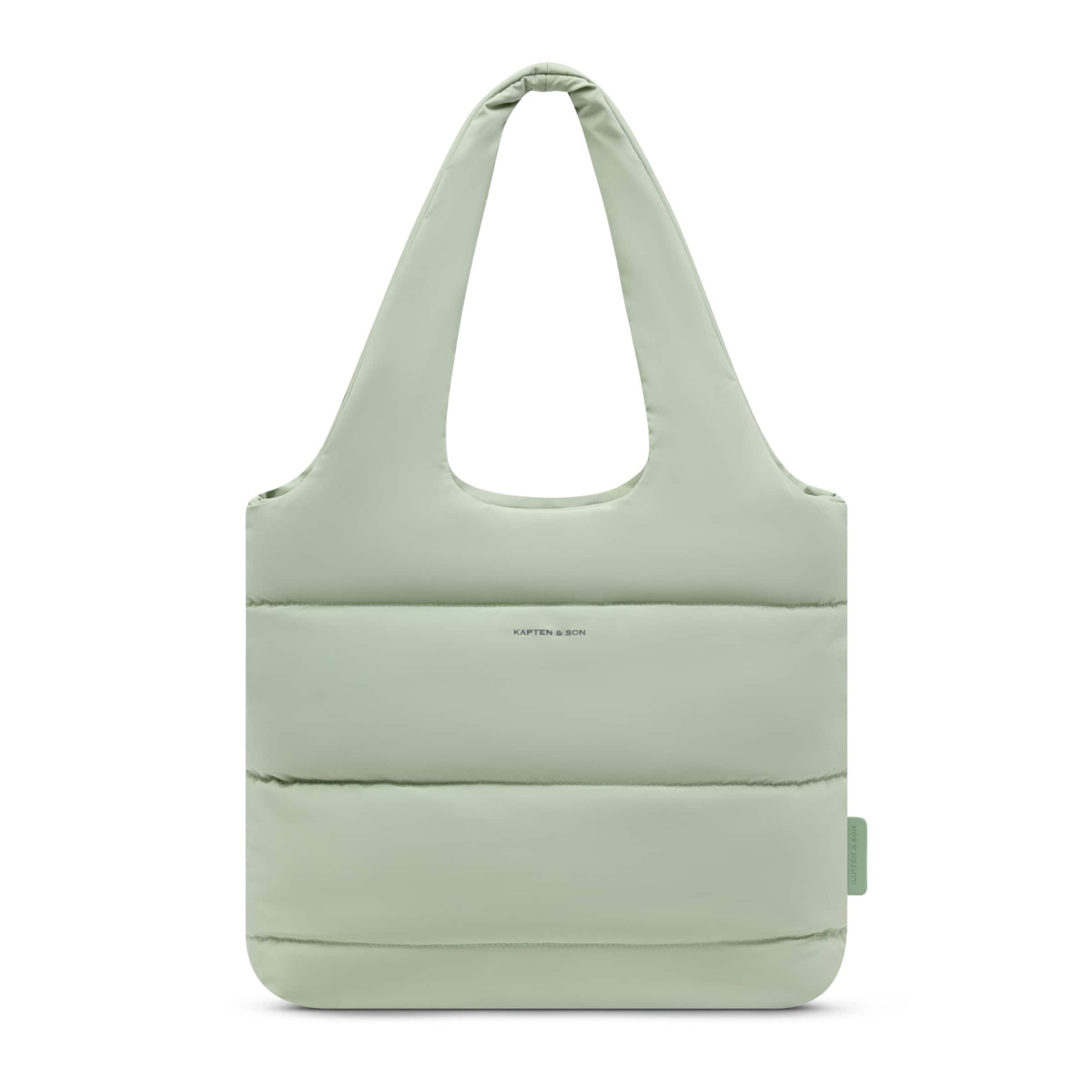 Kapten & Son Skara Cloud Shopper Soft Green Umhängetasche In Soft Green