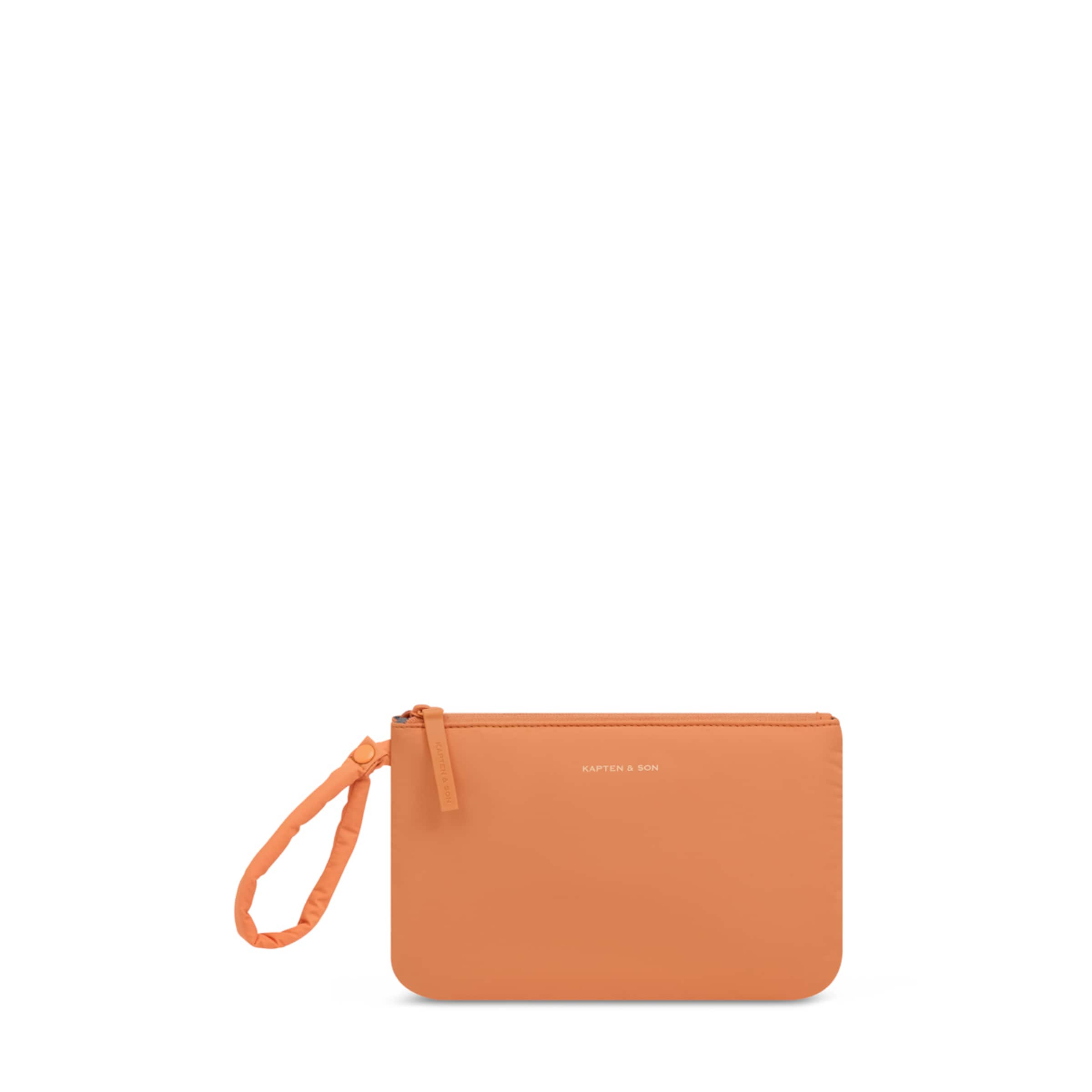 Kapten & Son Essentials Pouch Orange Kulturtasche In Orange