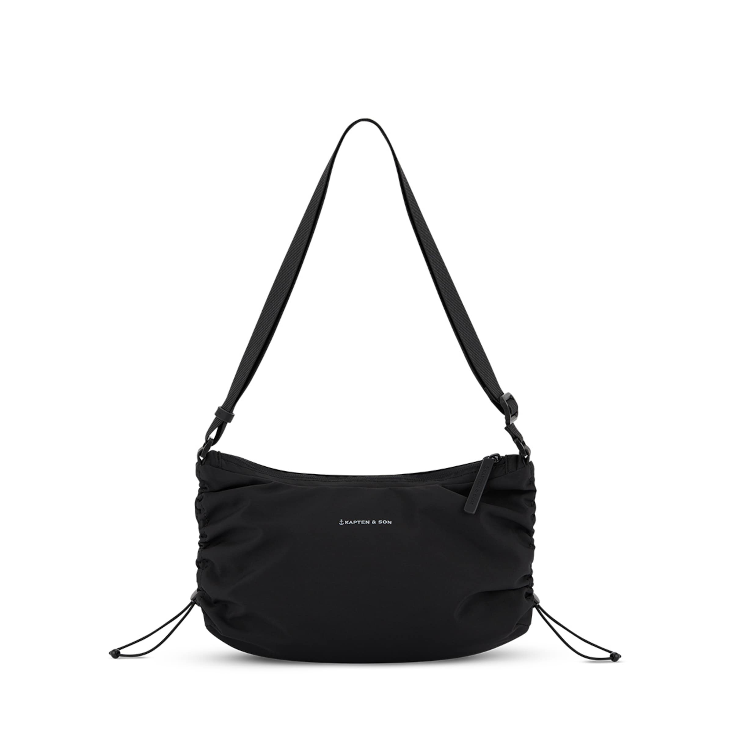 Kapten & Son Skara Small All Black Umhängetasche In Schwarz