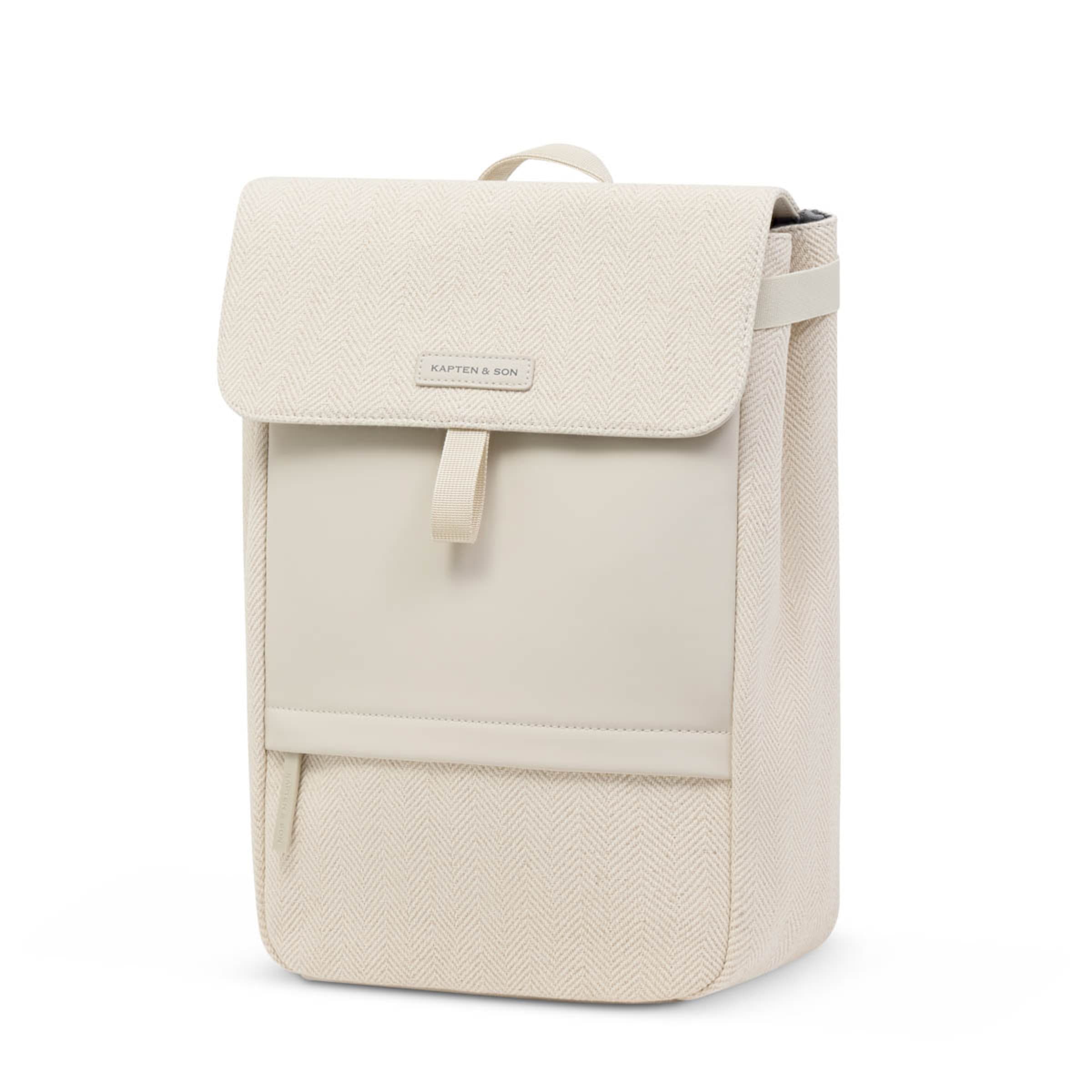 Kapten & Son Fyn Ibiza Collection Rucksack In Beige