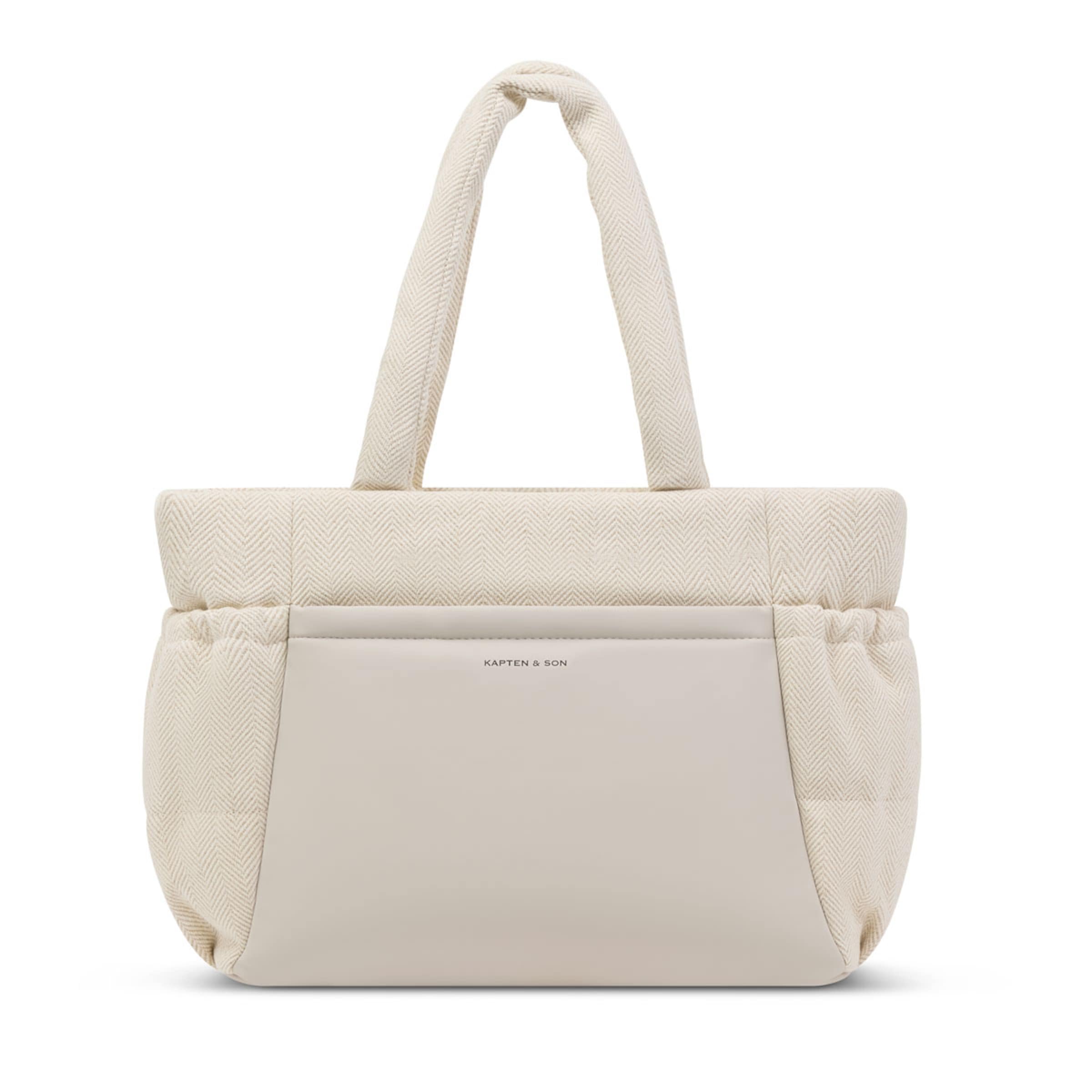 Kapten & Son Hellvi Medium Ibiza Collection Umhängetasche In Beige