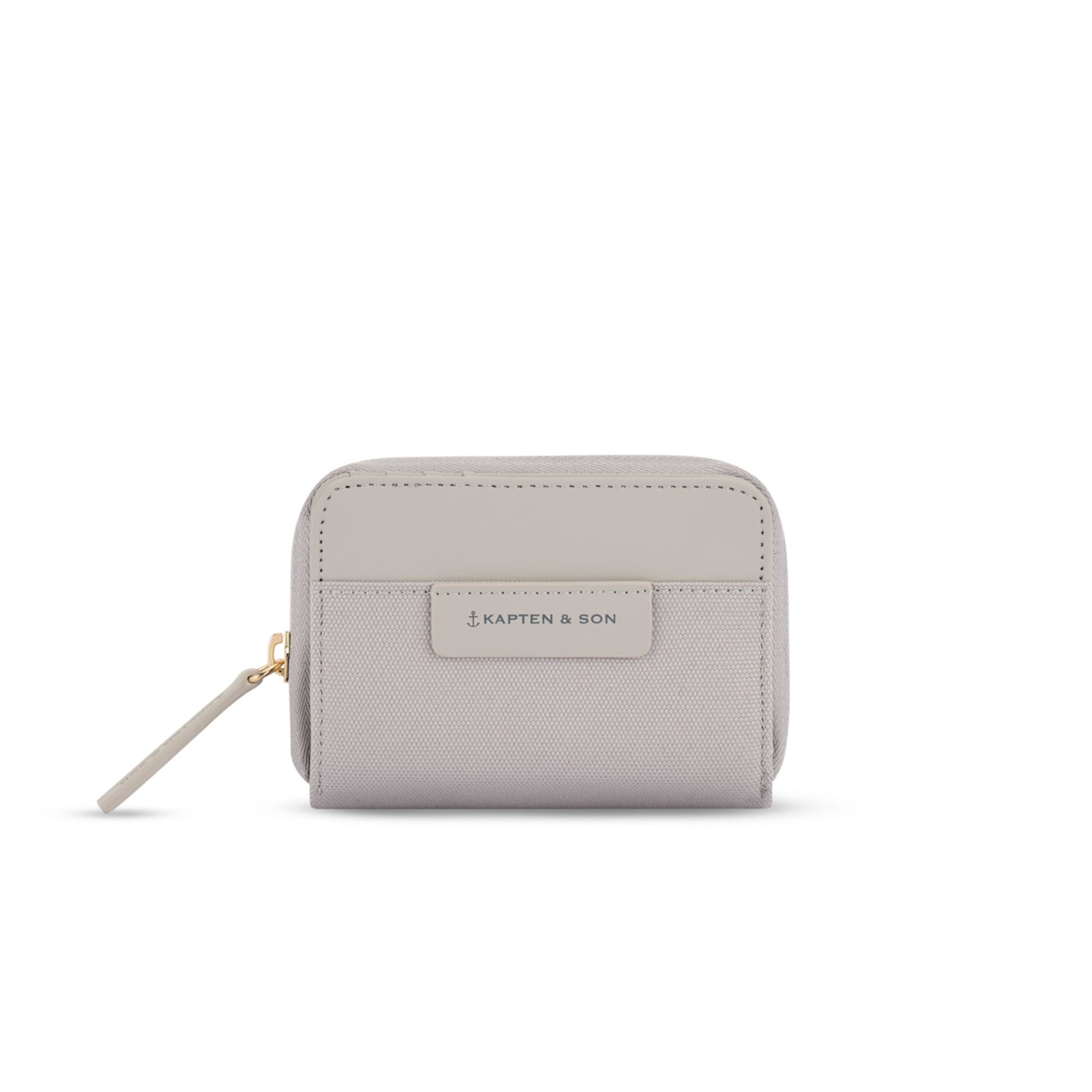 Kapten & Son Bergen Pro Wallet Small Greige Portemonnaie In